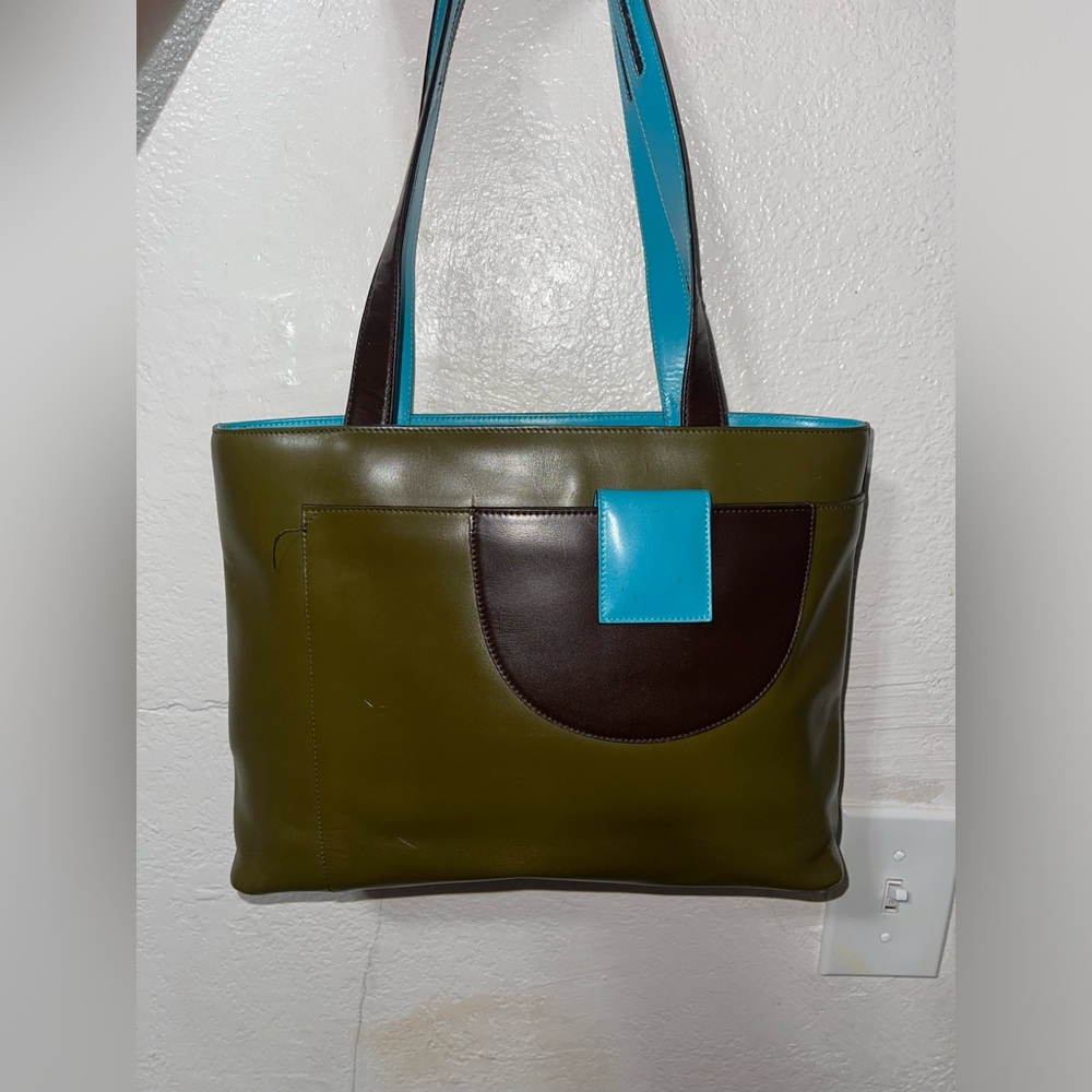 Vintage Salvatore Ferragamo slim tote bag